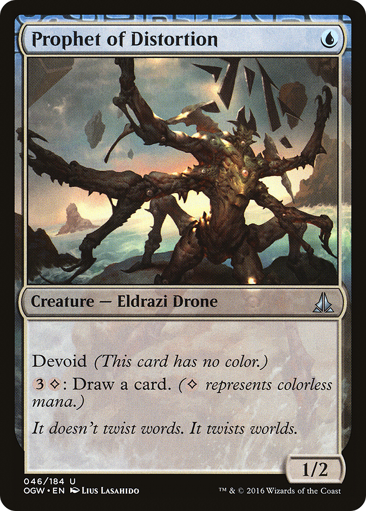 Prophet of Distortion [Oath of the Gatewatch] Foil