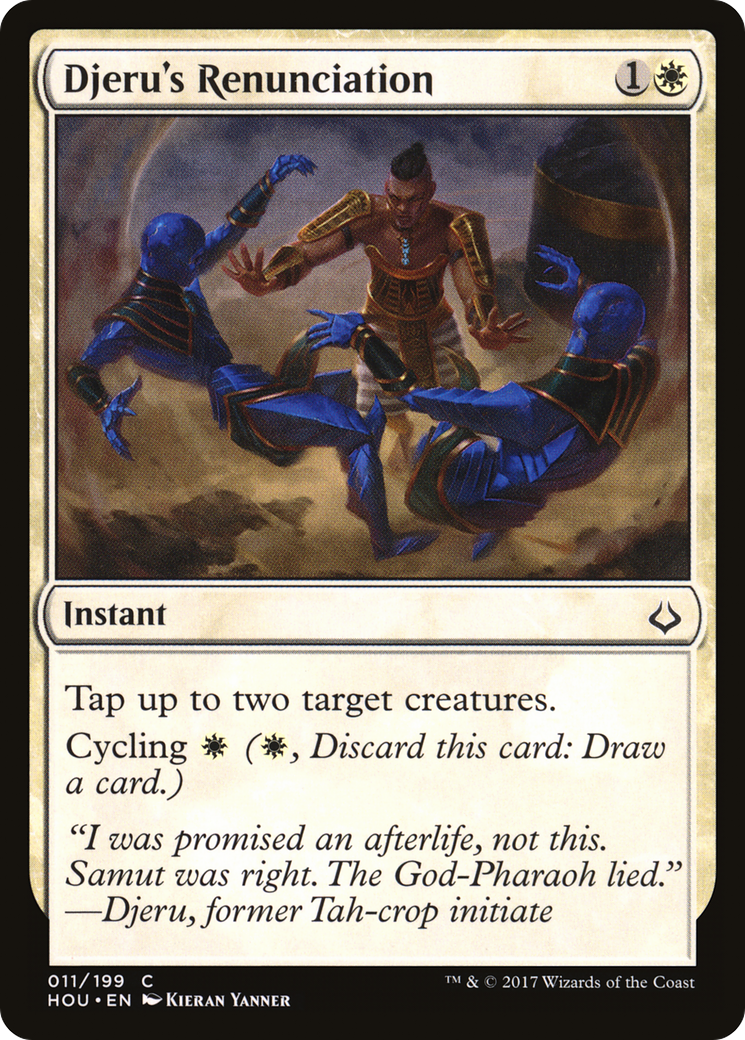 Djeru's Renunciation [Hour of Devastation] Foil