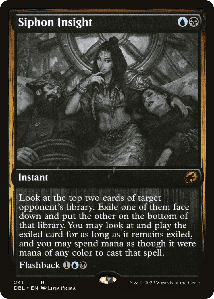 Siphon Insight [Innistrad: Double Feature] Foil