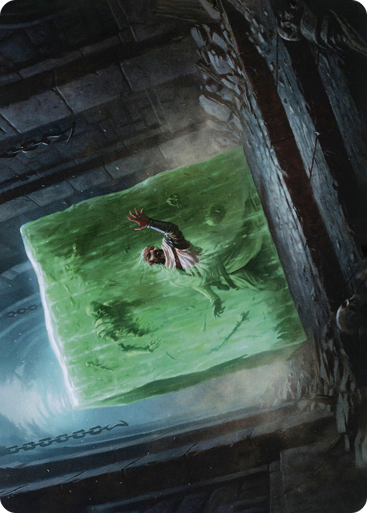 Gelatinous Cube // Gelatinous Cube (AAFR-007) - Adventures in the Forgotten Realms Art Series (Borderless) Foil
