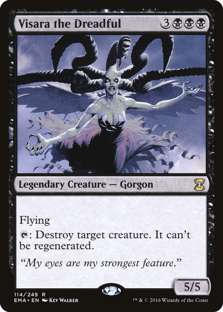 Visara the Dreadful [Eternal Masters] Foil