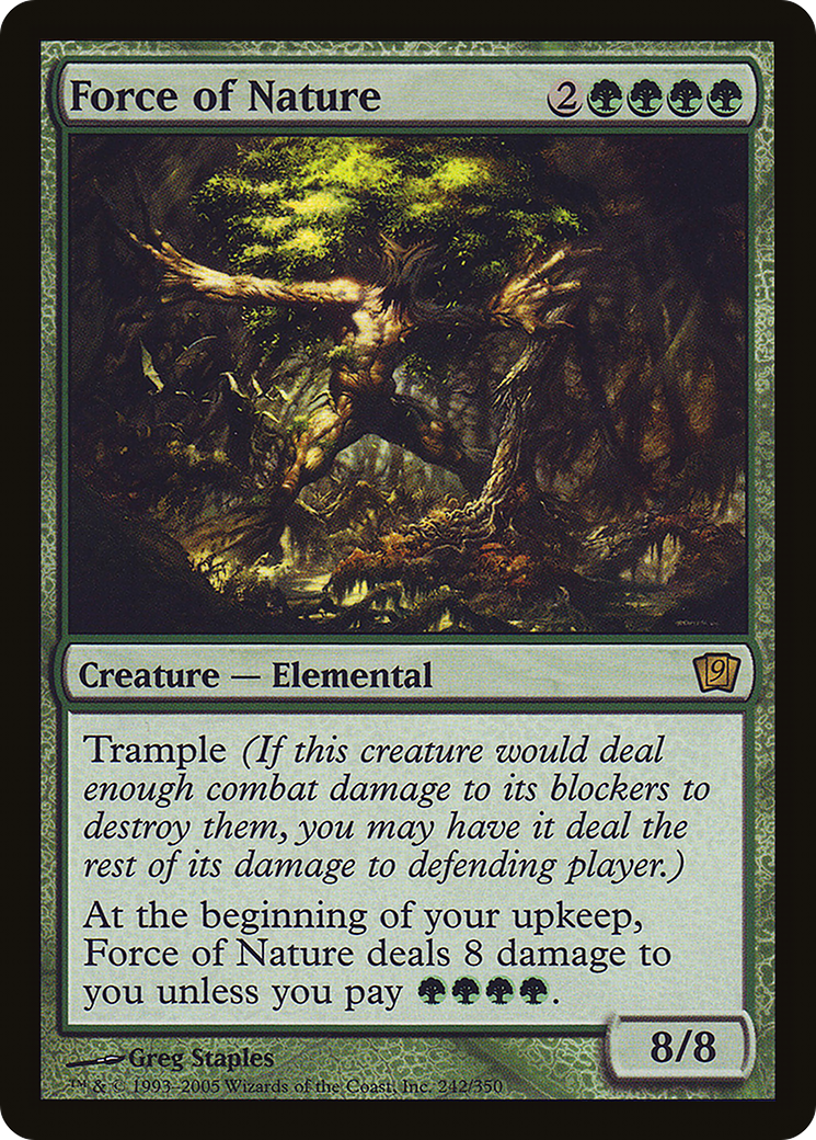 Force of Nature [Ninth Edition] Foil