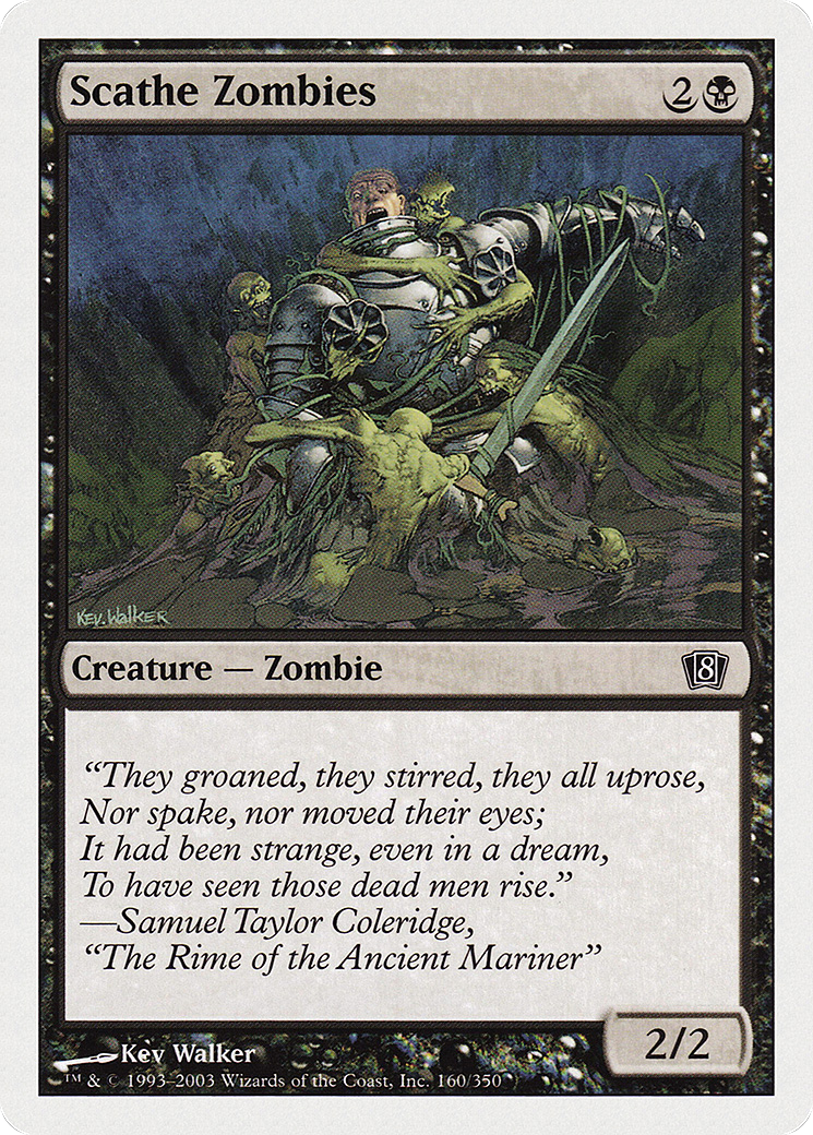 Scathe Zombies [Eighth Edition] Foil