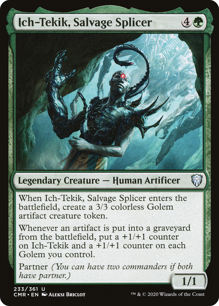 Ich-Tekik, Salvage Splicer [Commander Legends] Foil
