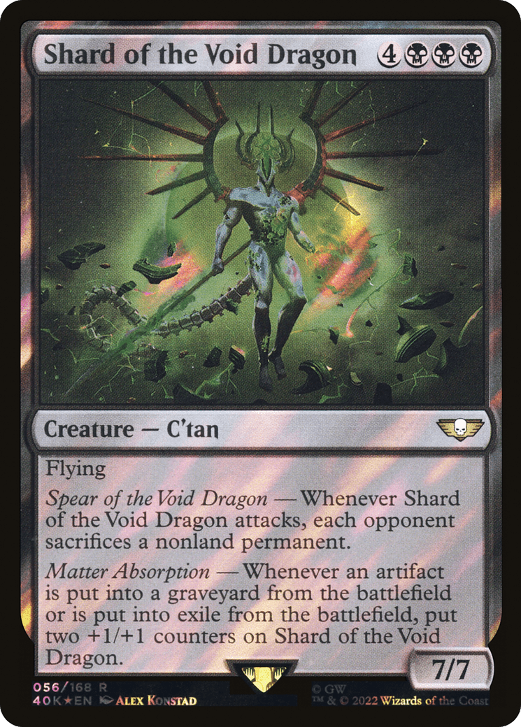 Shard of the Void Dragon (Surge Foil) [Warhammer 40,000]