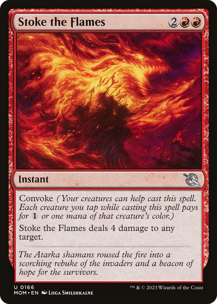 Stoke the Flames [March of the Machine] Foil