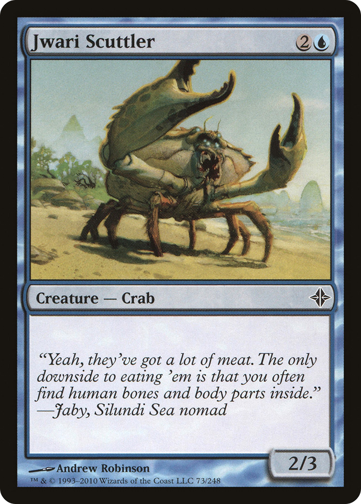 Jwari Scuttler [Rise of the Eldrazi] Foil