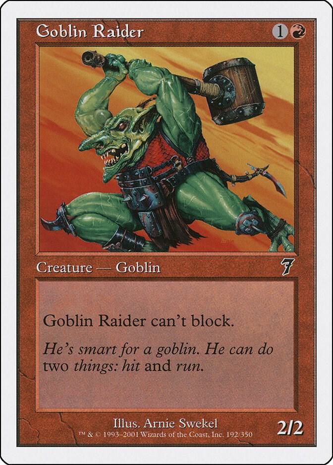 Goblin Raider 192/350 (7th Edition) 
