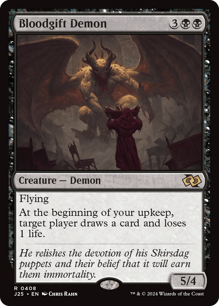 Bloodgift Demon (J25-408) - Foundations Jumpstart