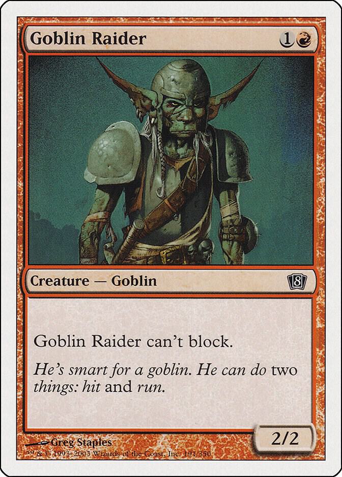 Goblin Raider 191/350 (8th Edition) 