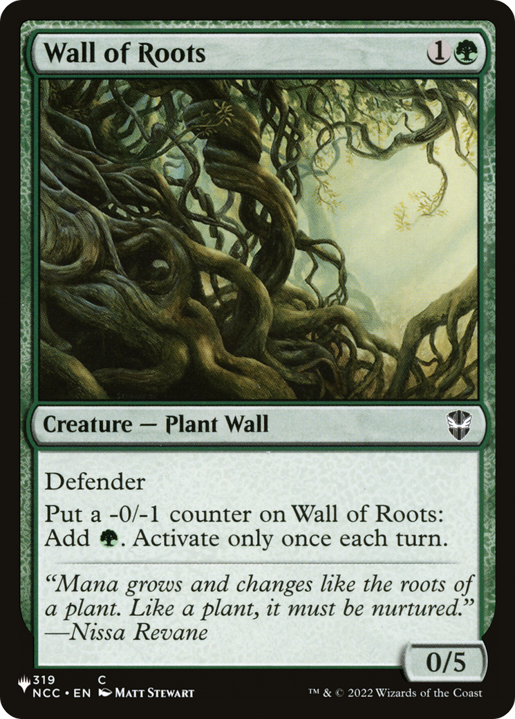 Wall of Roots |  (NCC-319) [The List]