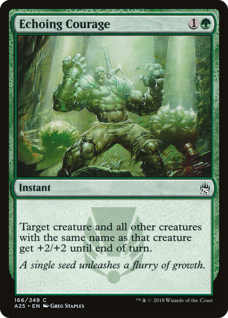 Echoing Courage [Masters 25] Foil