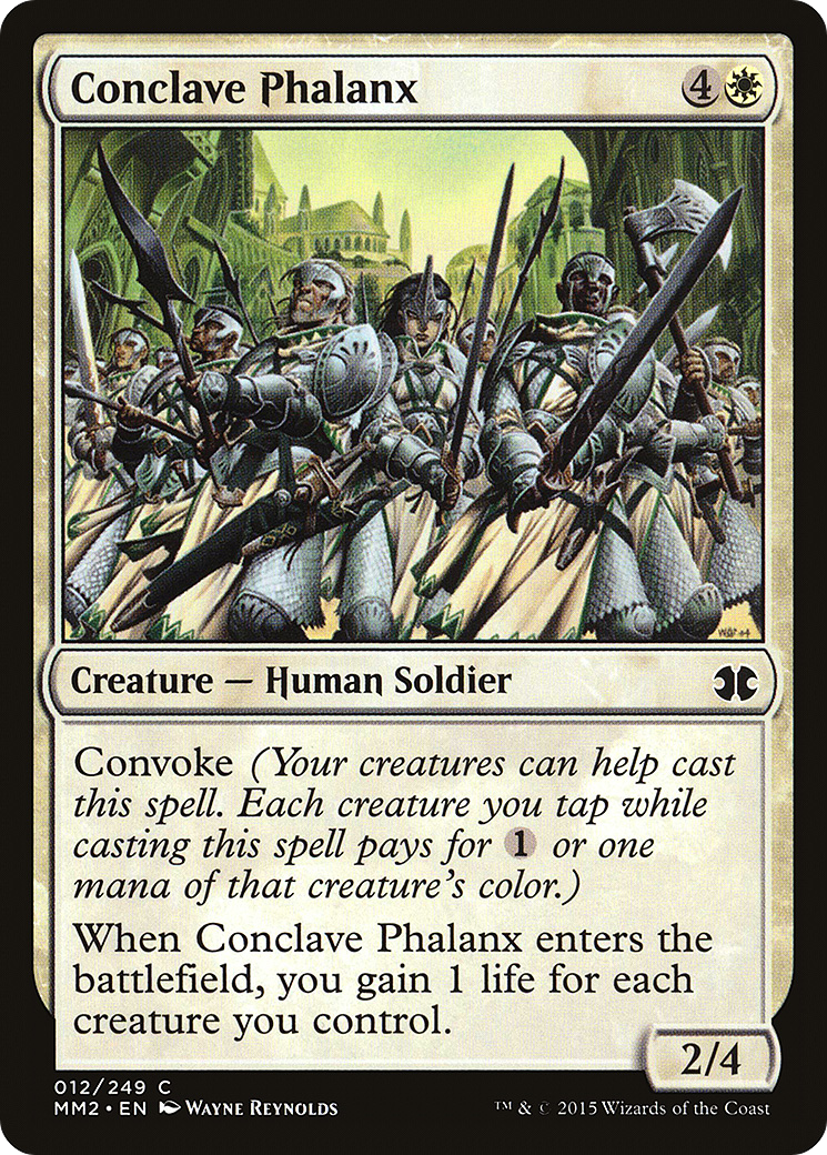 Conclave Phalanx [Modern Masters 2015] Foil