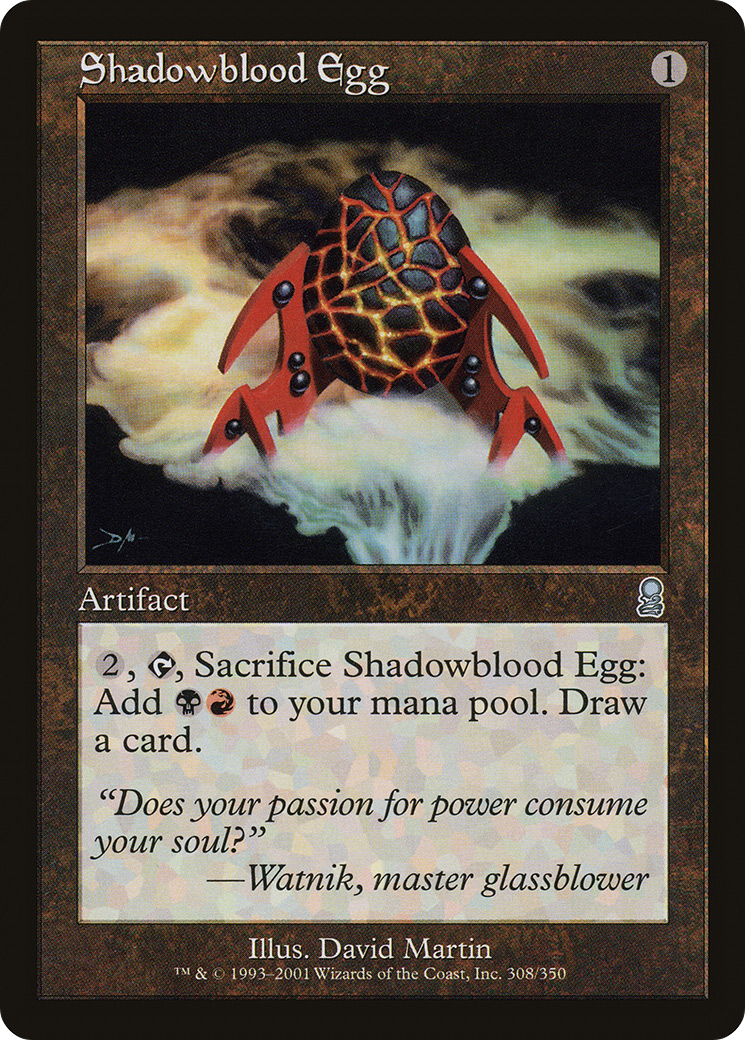 Shadowblood Egg [Odyssey] Foil