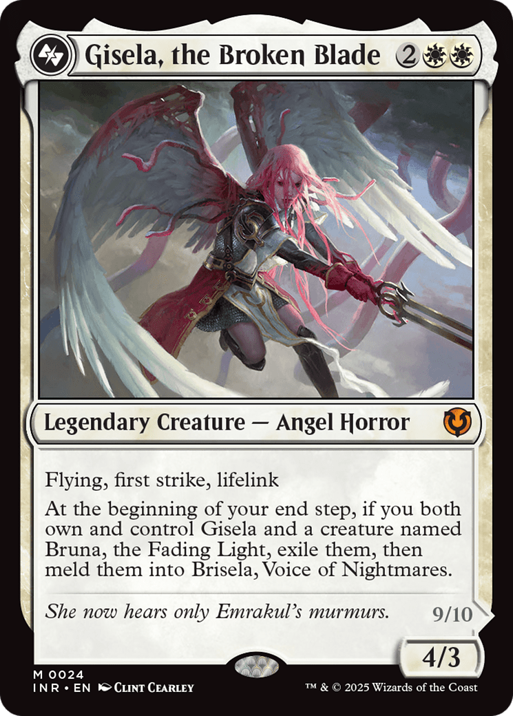 Gisela, the Broken Blade (-024) [Innistrad Remastered]  Foil