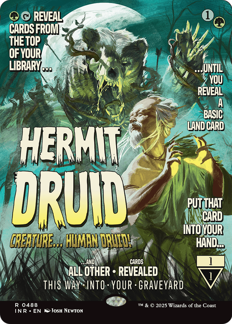 Hermit Druid (Showcase) (-488) [Innistrad Remastered]  Foil