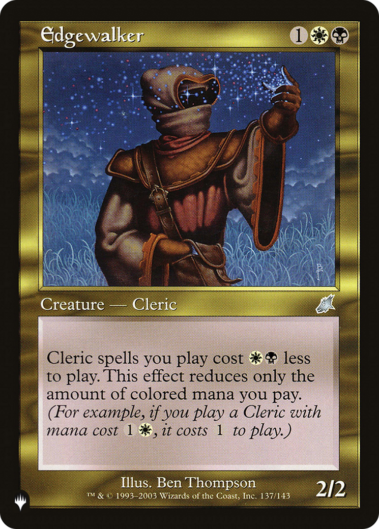 Edgewalker |  (SCG-137) [The List]