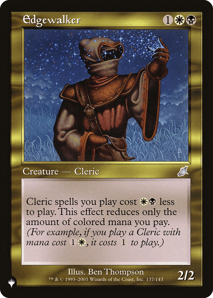Edgewalker |  (SCG-137) [The List]