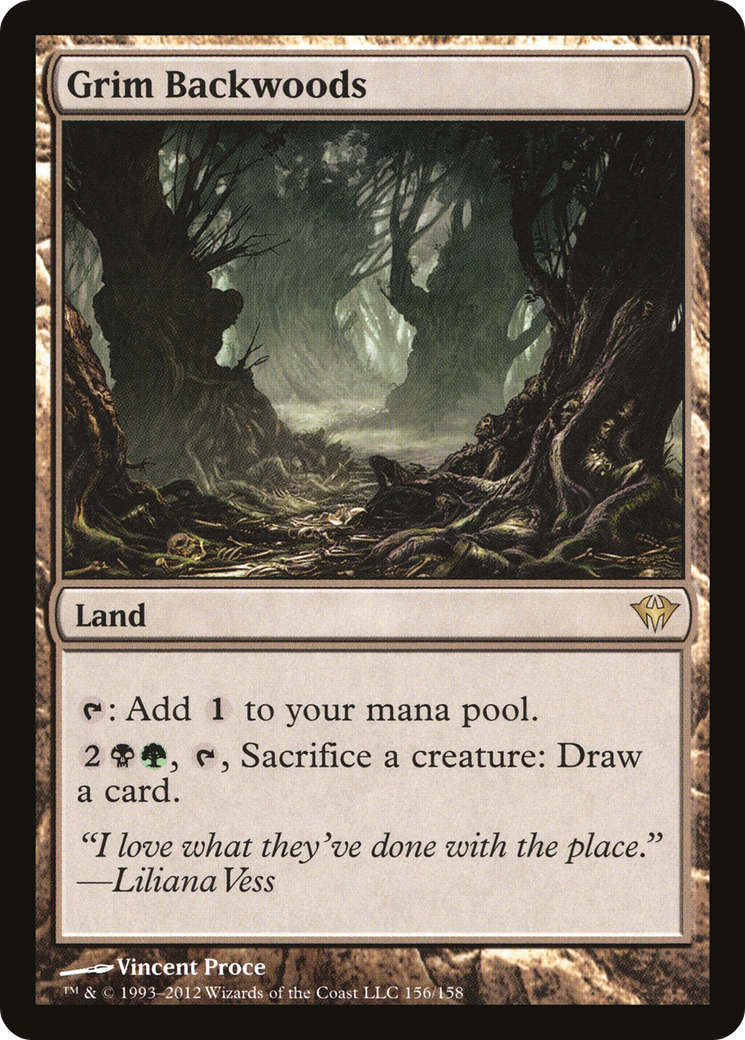 Grim Backwoods [Dark Ascension] Foil