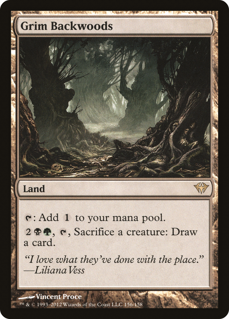 Grim Backwoods [Dark Ascension] Foil