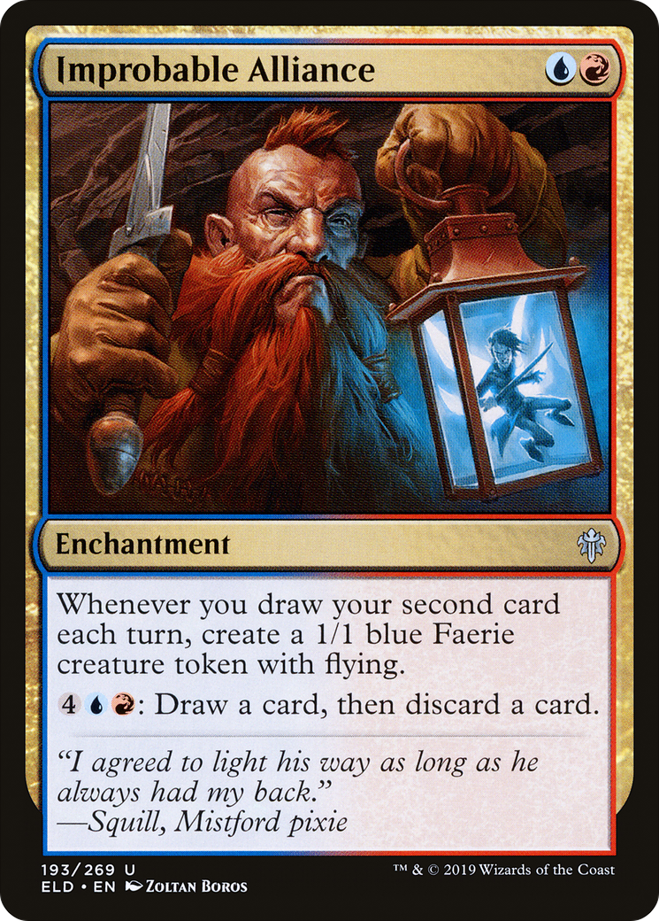 Improbable Alliance [Throne of Eldraine] Foil