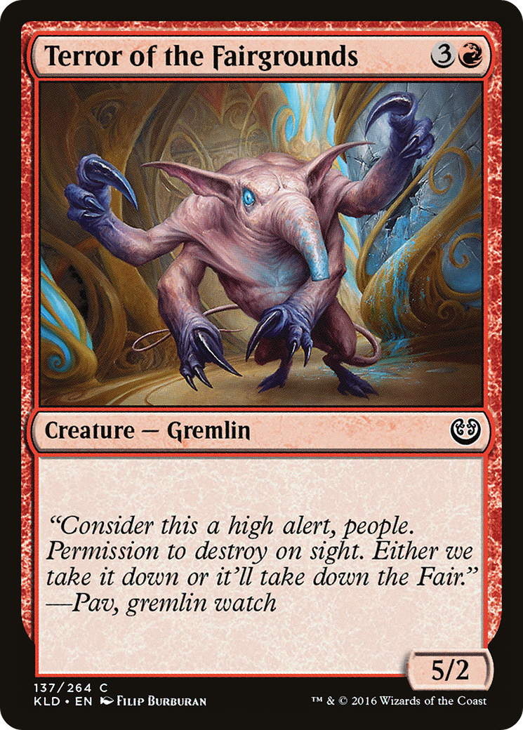 Terror of the Fairgrounds [Kaladesh] Foil