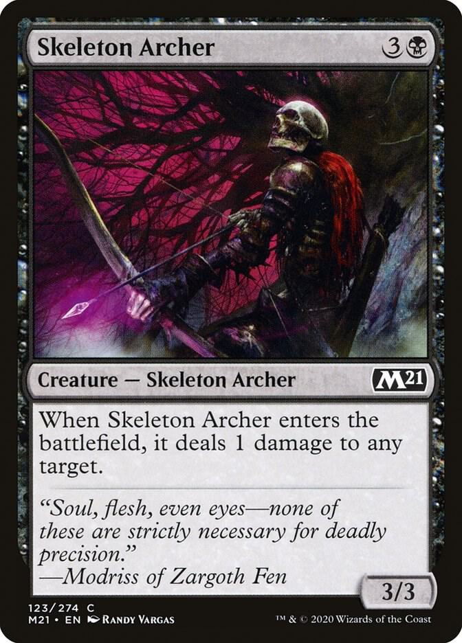 Skeleton Archer 123 (Core Set 2021) 