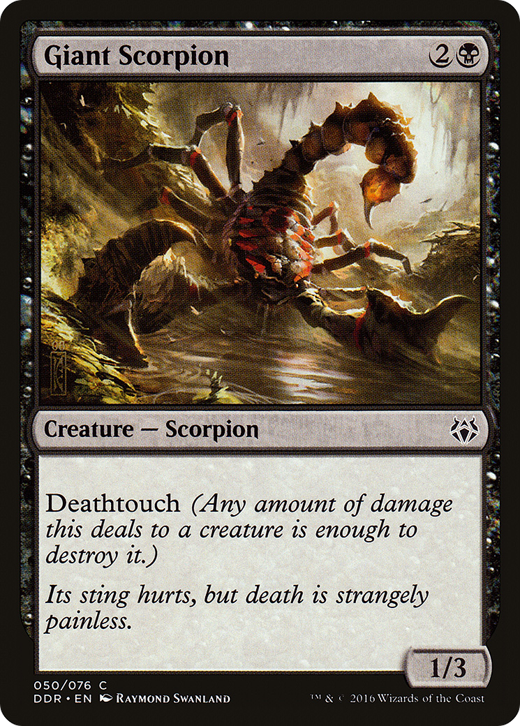 Giant Scorpion [Duel Decks: Nissa vs. Ob Nixilis]