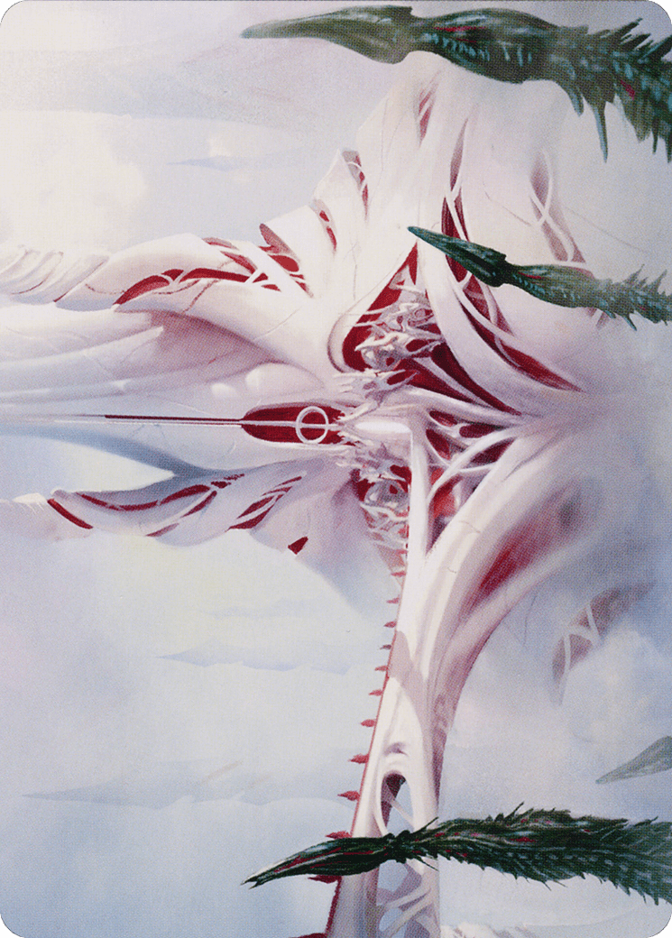 The Fair Basilica // The Fair Basilica (AONE-059) - Phyrexia: All Will Be One Art Series (Borderless) Foil