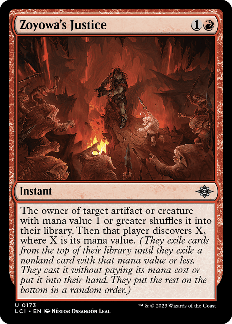 Zoyowa's Justice [The Lost Caverns of Ixalan] Foil
