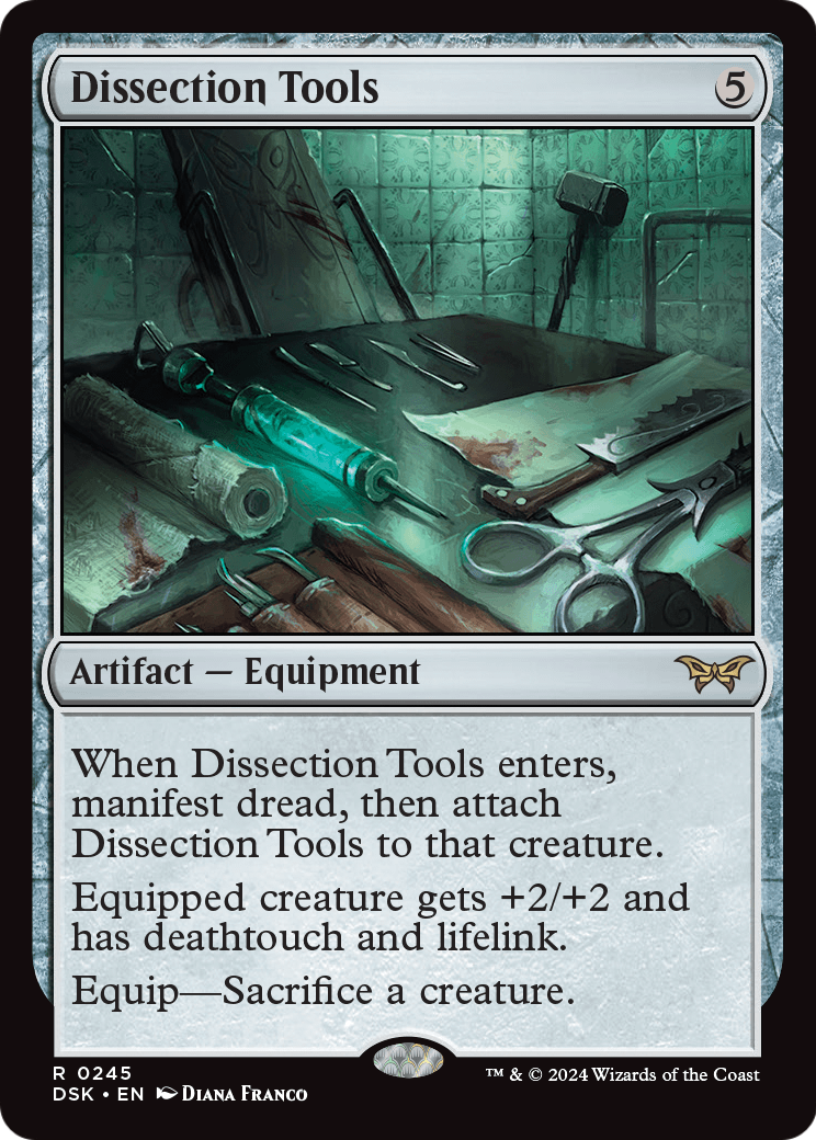 Dissection Tools [Duskmourn: House of Horror] Foil