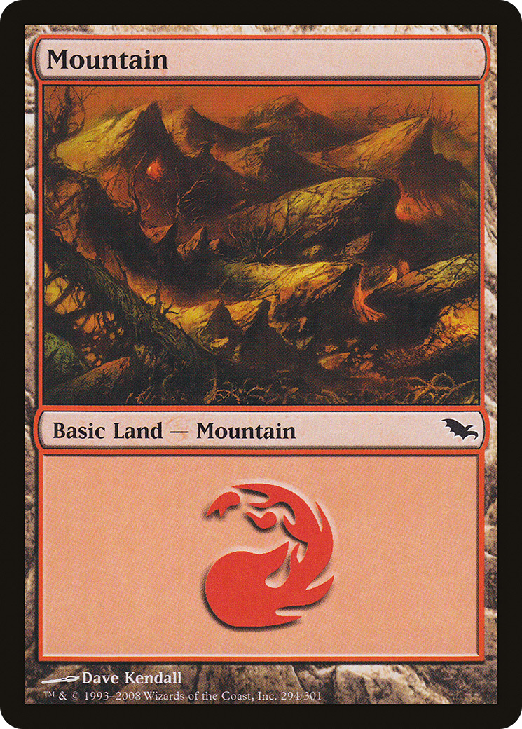 Mountain (294) [Shadowmoor] Foil