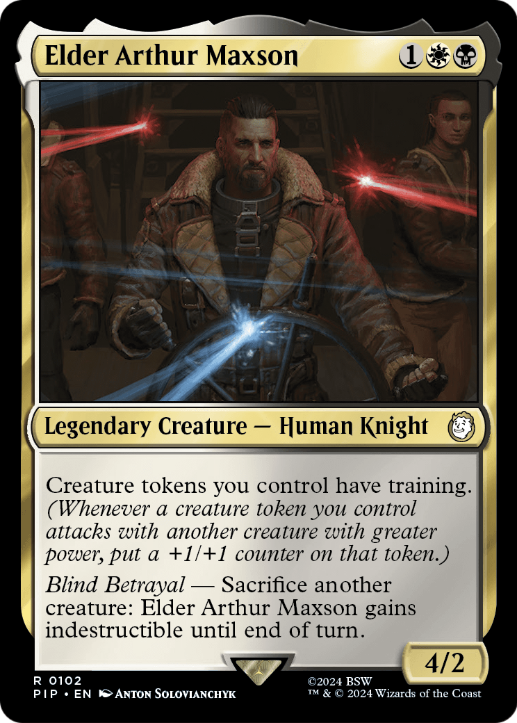 Elder Arthur Maxson [Fallout] Foil