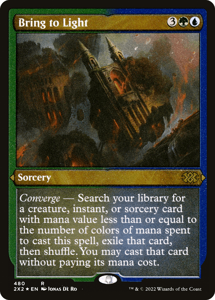 Bring to Light (2X2-480) - Double Masters 2022 Etched Foil