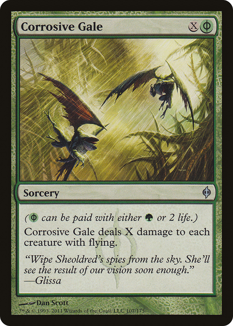 Corrosive Gale [New Phyrexia] Foil