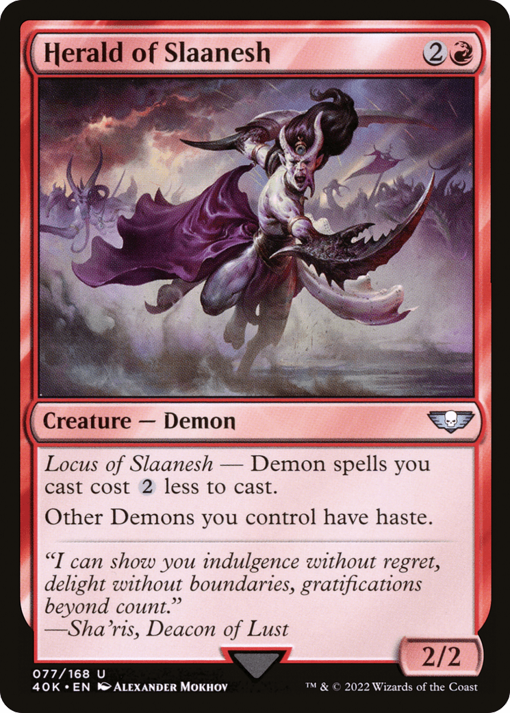 Herald of Slaanesh [Warhammer 40,000]
