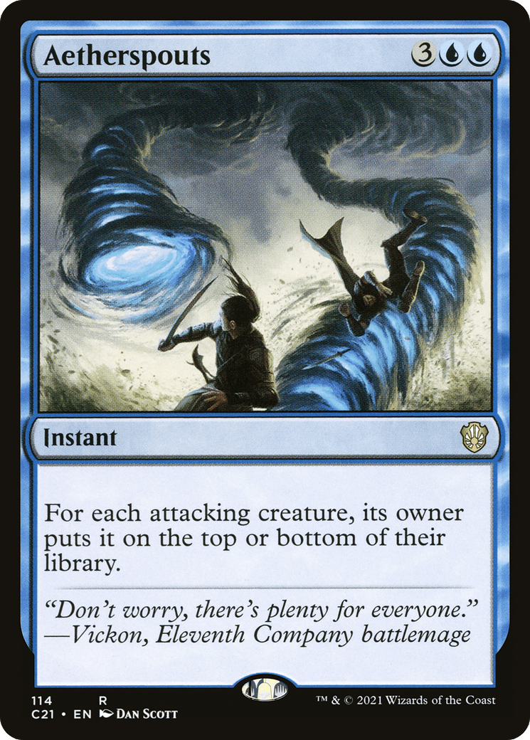 Aetherspouts [Commander 2021]