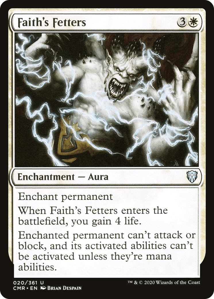 Faith's Fetters [Commander Legends] Foil