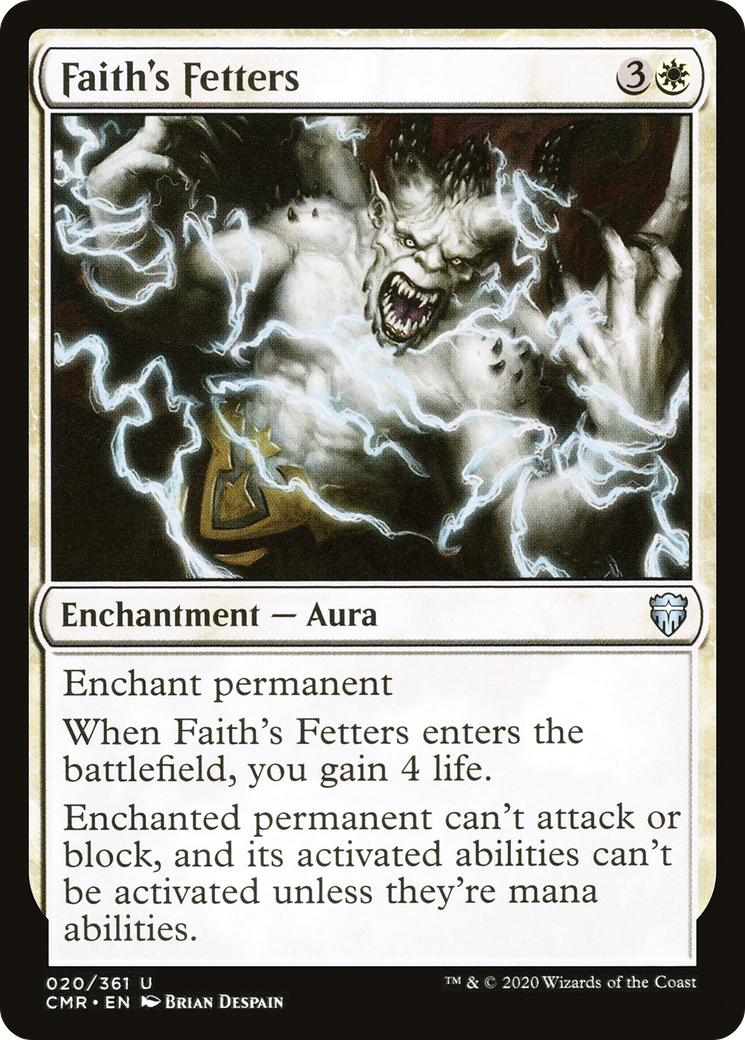 Faith's Fetters [Commander Legends] Foil
