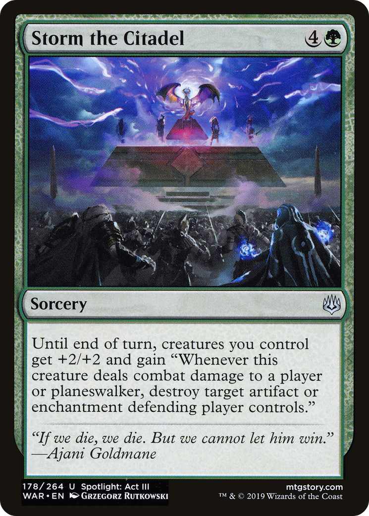 Storm the Citadel [War of the Spark] Foil