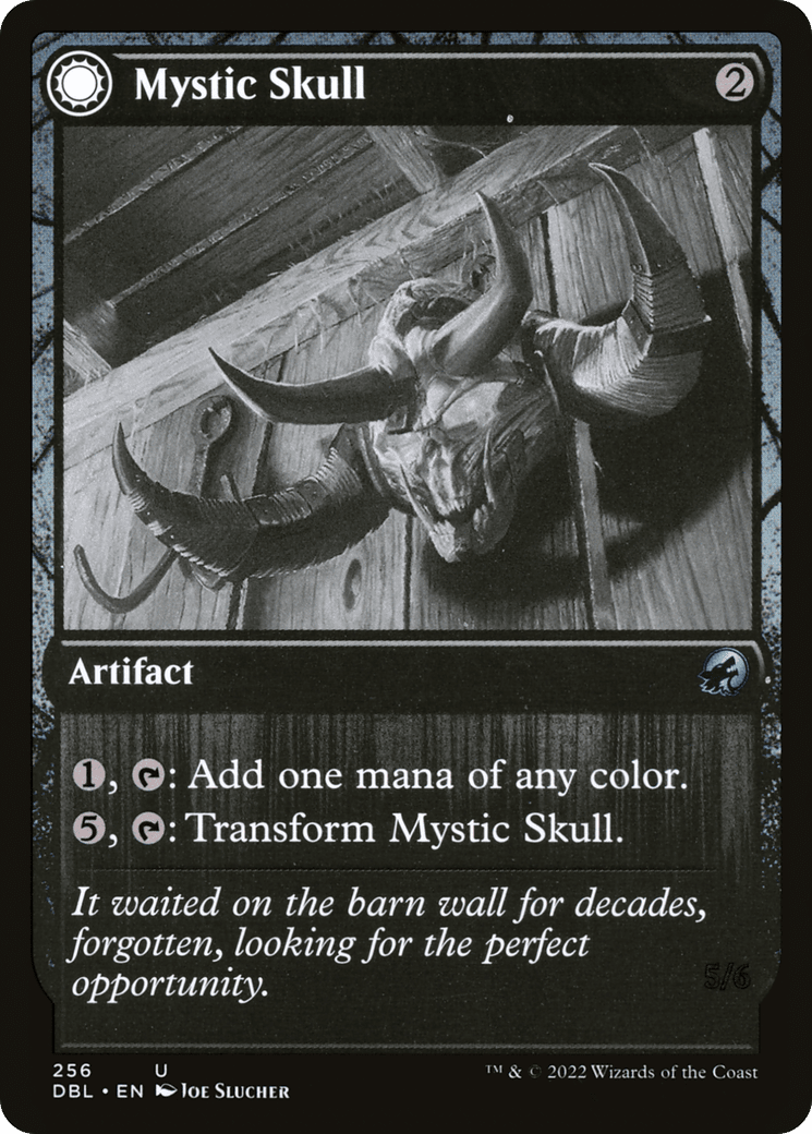 Mystic Skull // Mystic Monstrosity [Innistrad: Double Feature] Foil