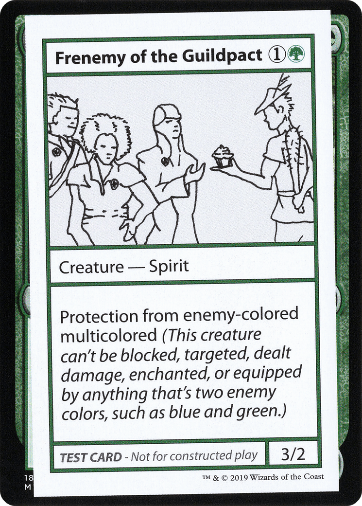 Frenemy of the Guildpact (2021 Edition) [Mystery Booster Playtest Cards]