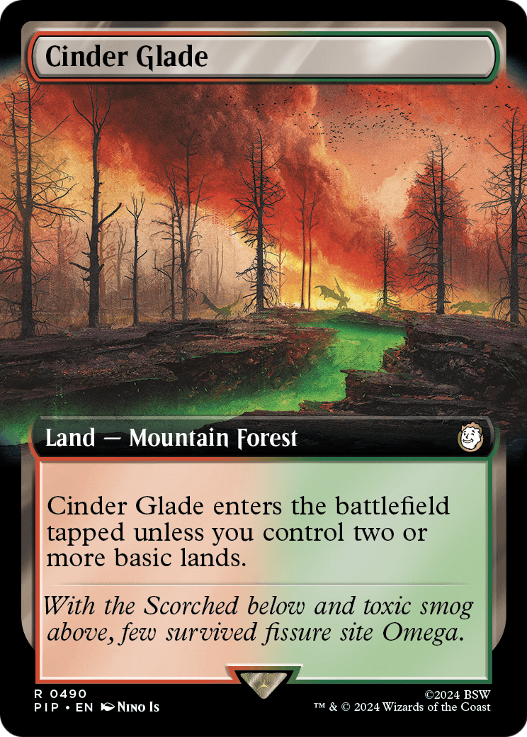 Cinder Glade (Extended Art) [Fallout] Foil