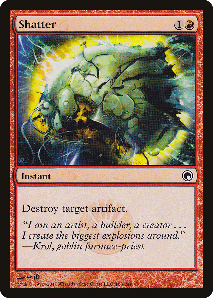 Shatter [Scars of Mirrodin] Foil