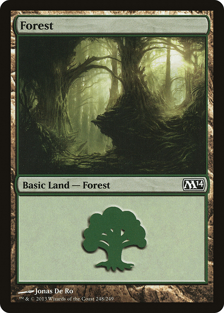 Forest (248) [Magic 2014] Foil