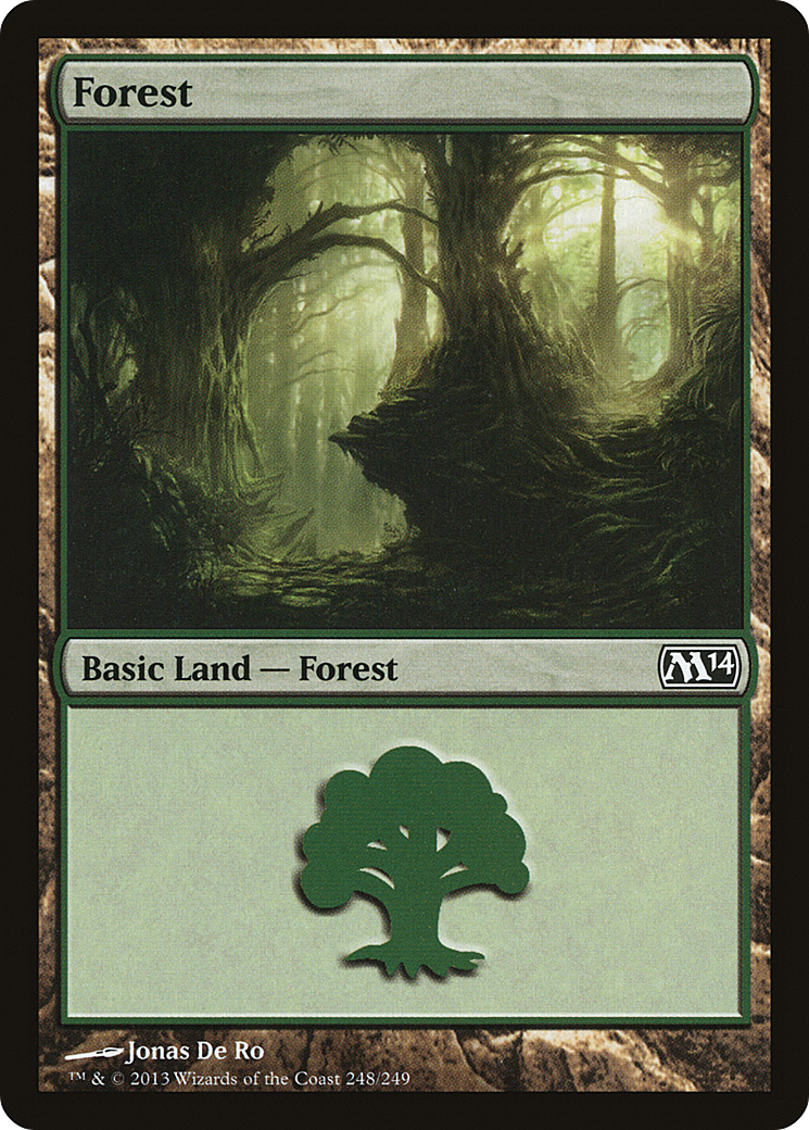 Forest (248) [Magic 2014] Foil