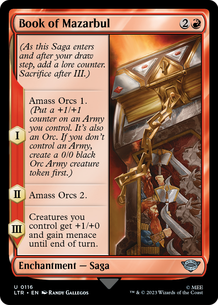 Book of Mazarbul [The Lord of the Rings: Tales of Middle-Earth] Foil