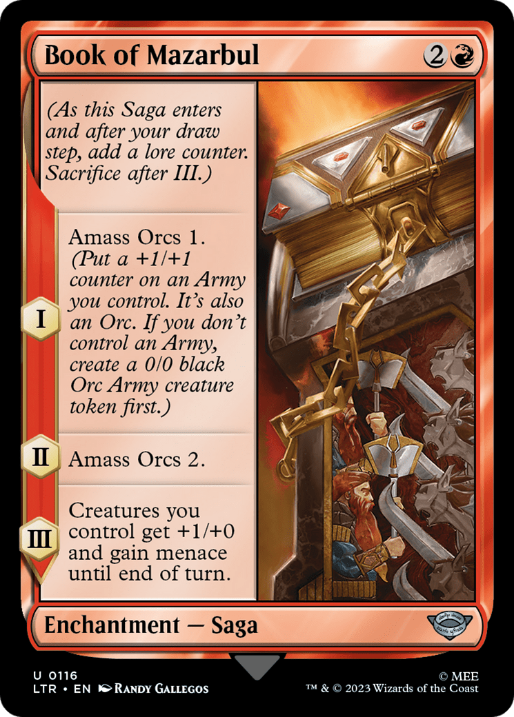 Book of Mazarbul [The Lord of the Rings: Tales of Middle-Earth] Foil