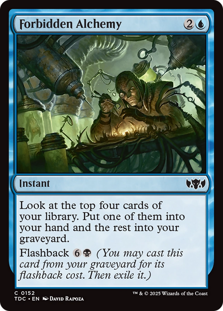 Forbidden Alchemy (152) [Commander: Tarkir: Dragonstorm]