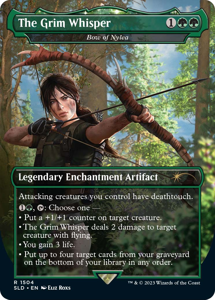 The Grim Whisper - Bow of Nylea [Secret Lair Drop Series] Foil